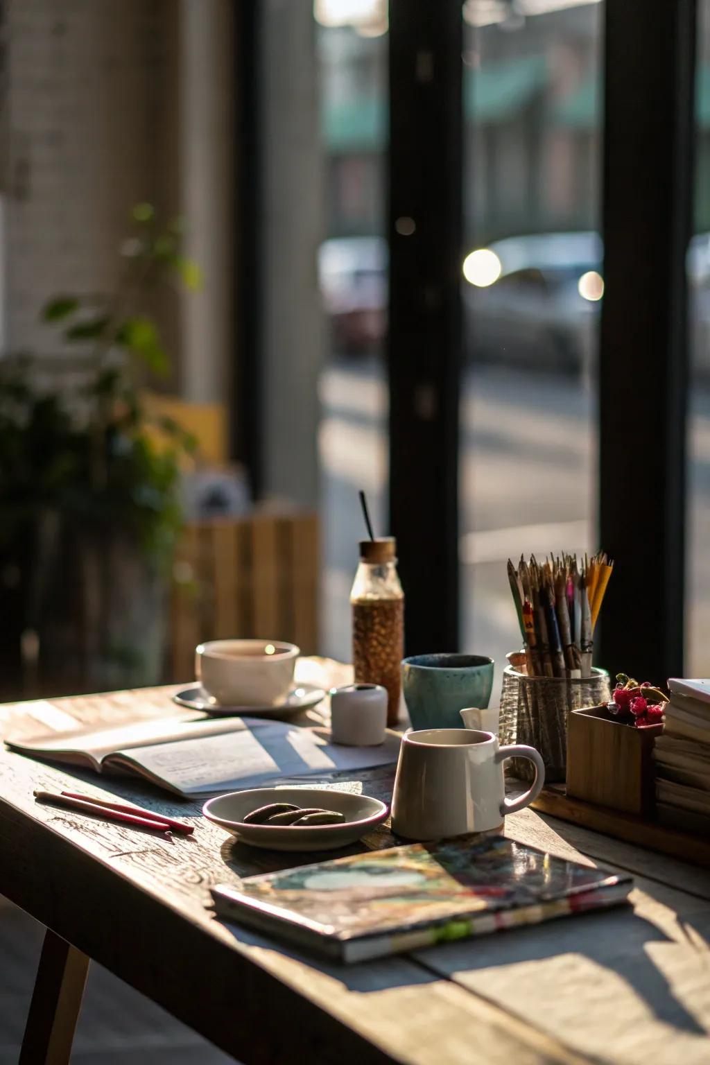 Illumination dramatically enhances your table's elegance.