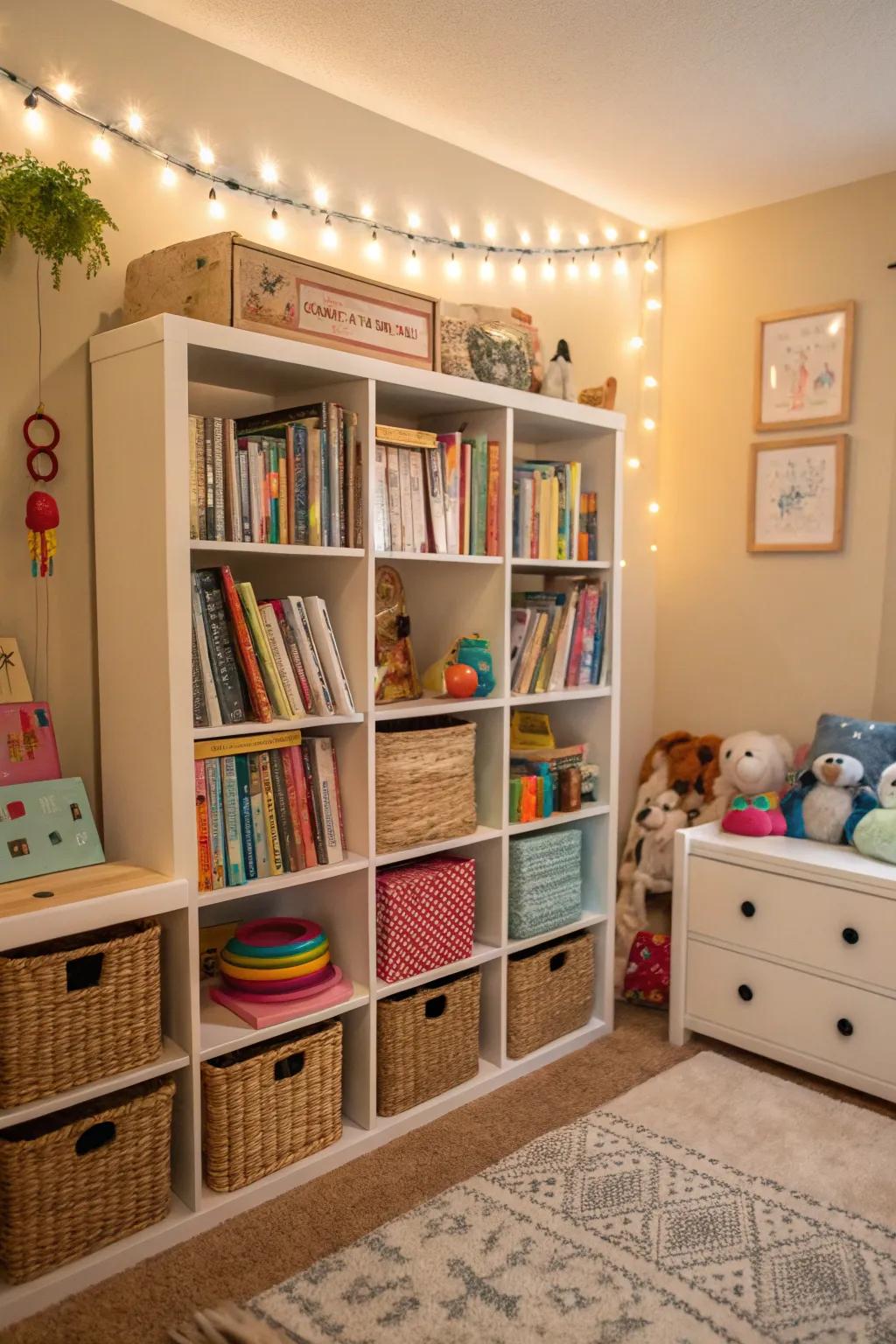 Adaptable fixture structures evolve with your child's requirements.