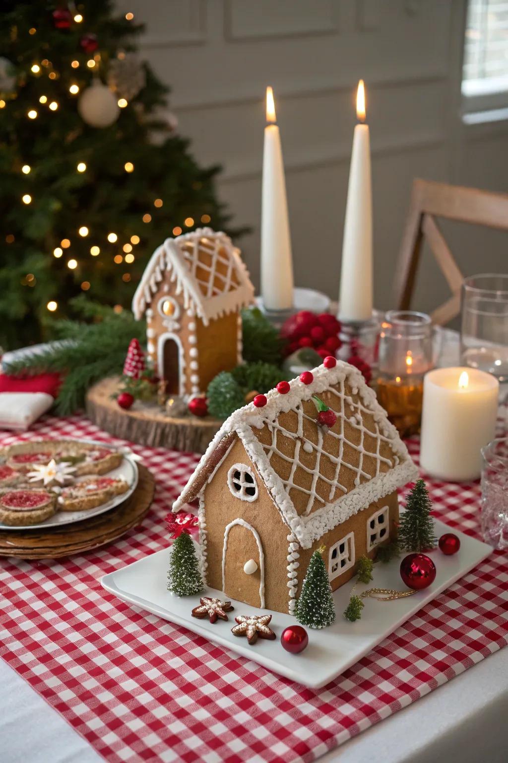 An edible village crafts a joyous, interactive focal point.
