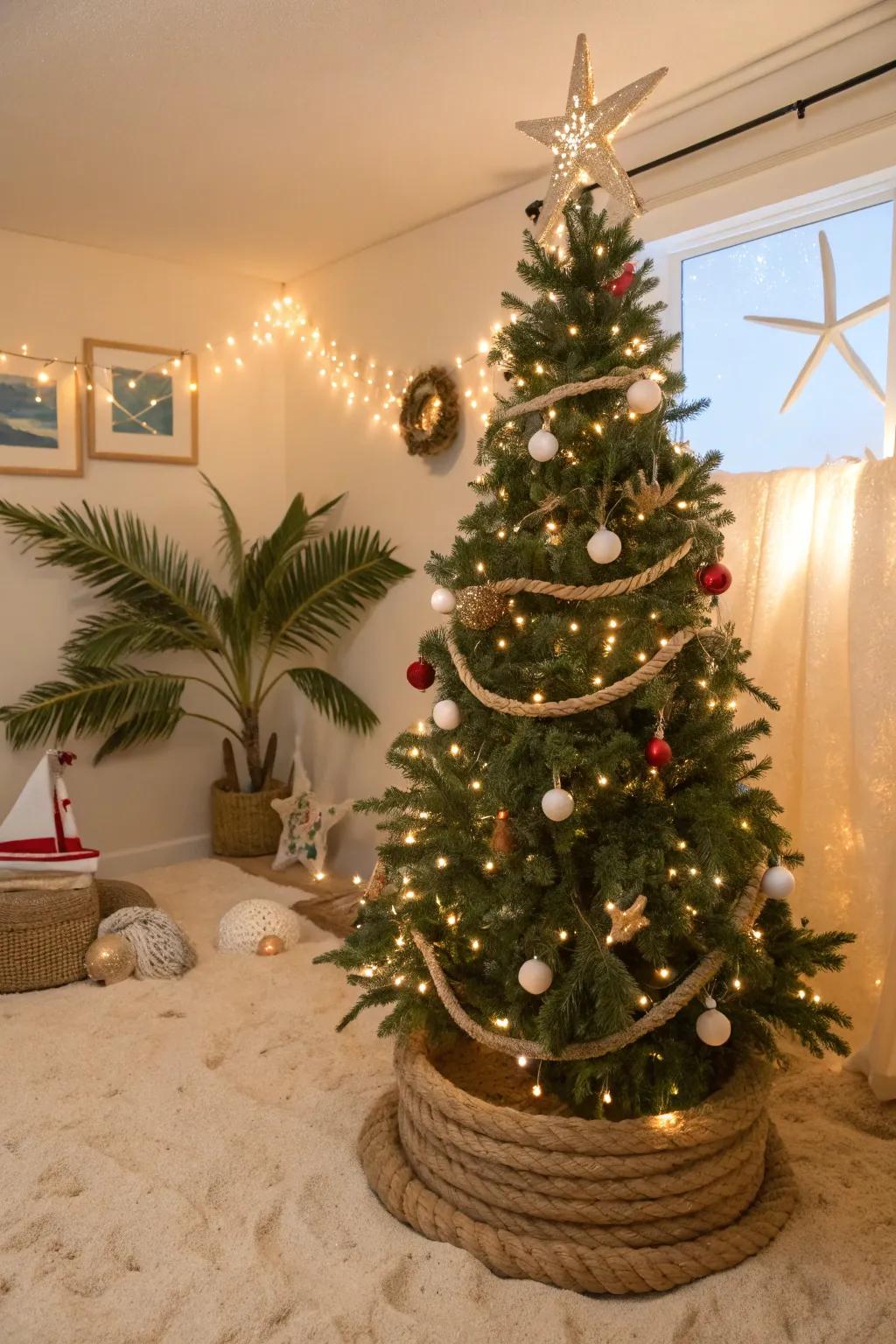 A cable loop appends a maritime deviation to your tree.