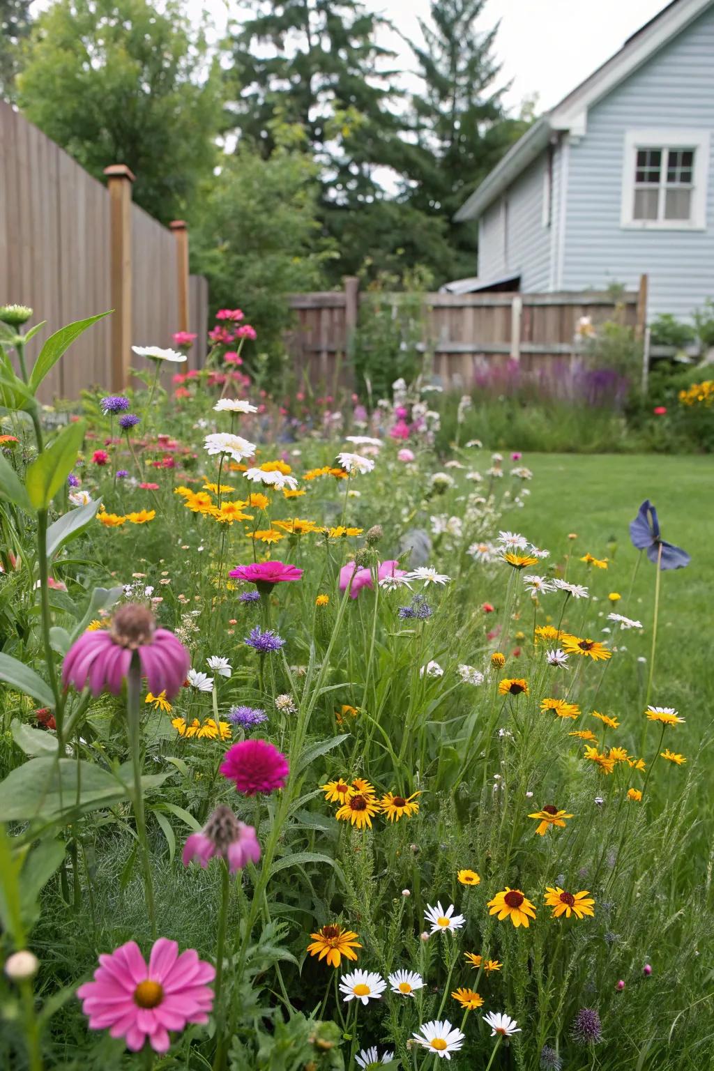 Wildflower meadows are stunning and ecologically beneficial.