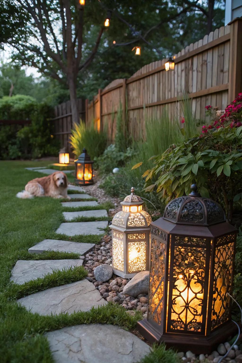 Ornamental touches add charm without hindering play.