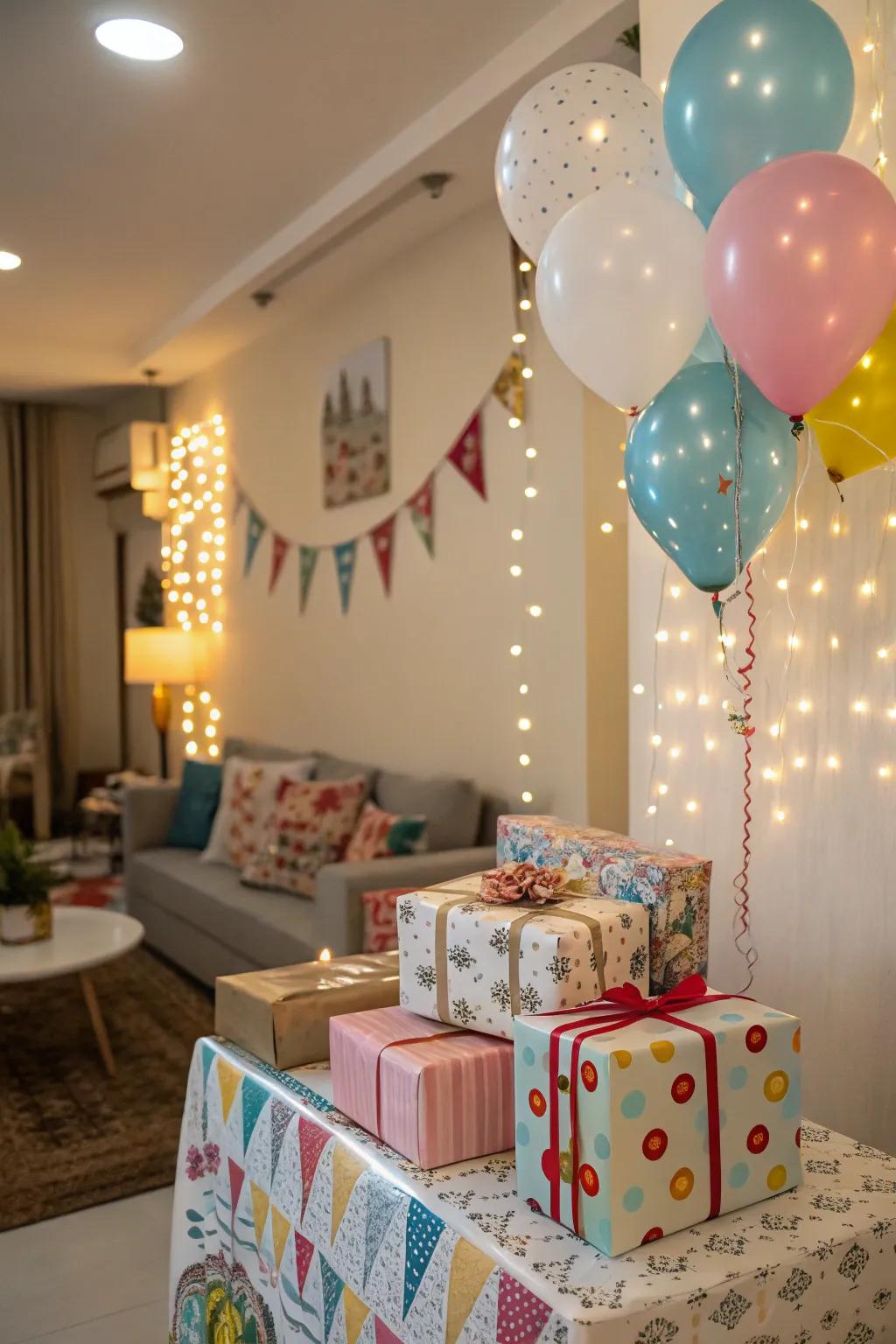 Delight with a special Eidi corner for the kids.