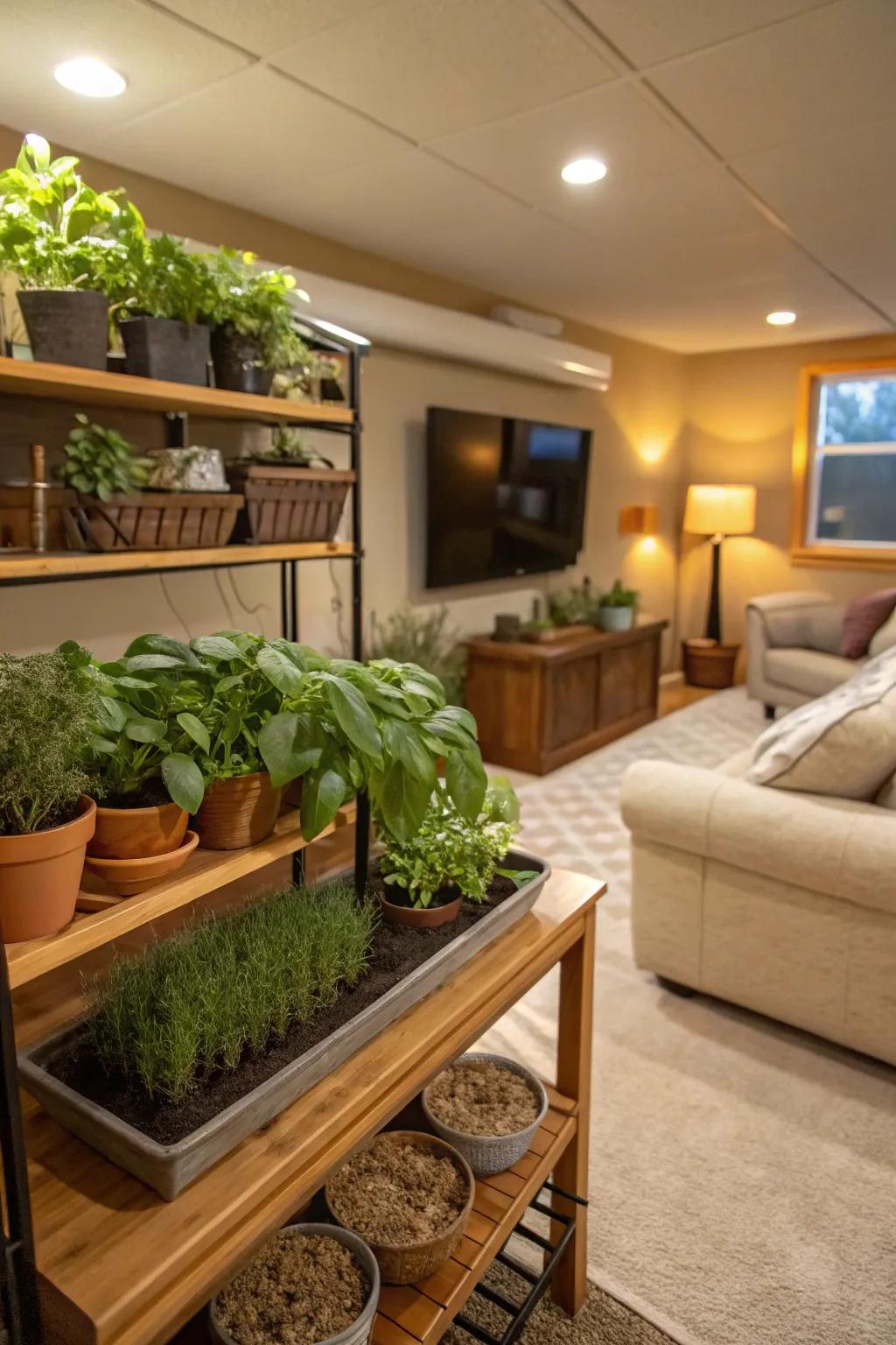 Infusing your living space with the purity of nature.