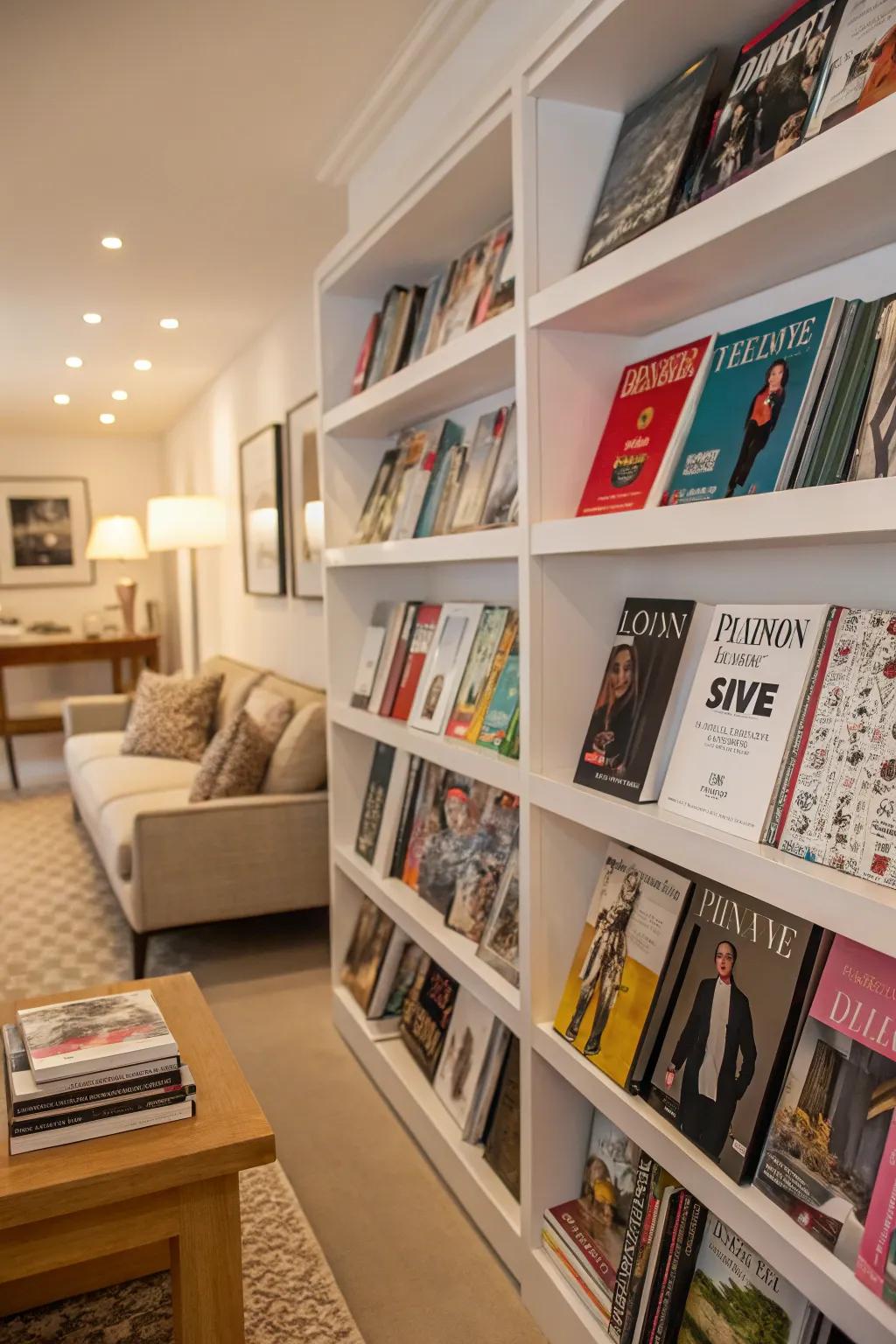 A fashion library offering inspiration and style.