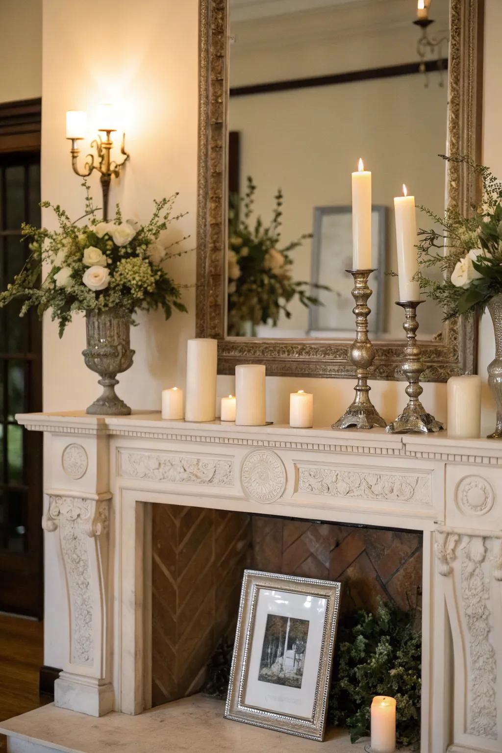 Symmetrical elements creating a balanced and refined look