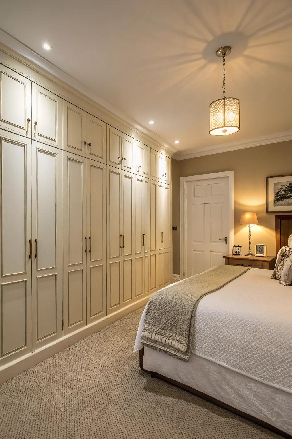 Matching doors keep a design flow consistent.