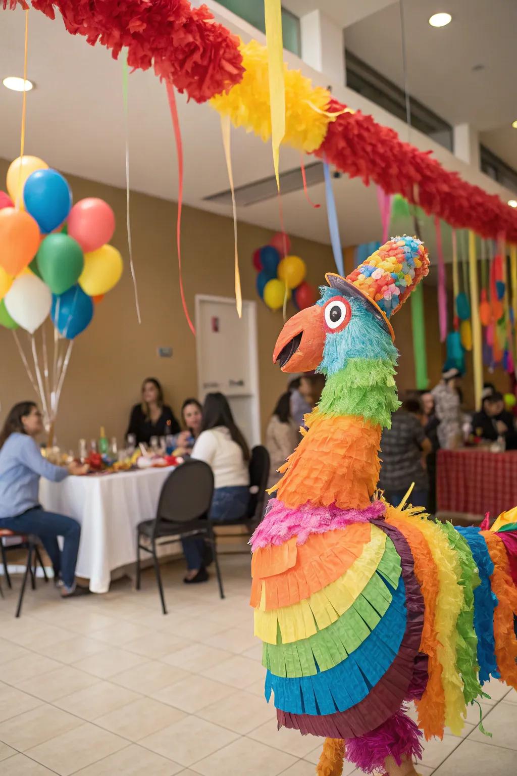 A festive fowl-shaped bash toy adds fun to Friendsgiving.