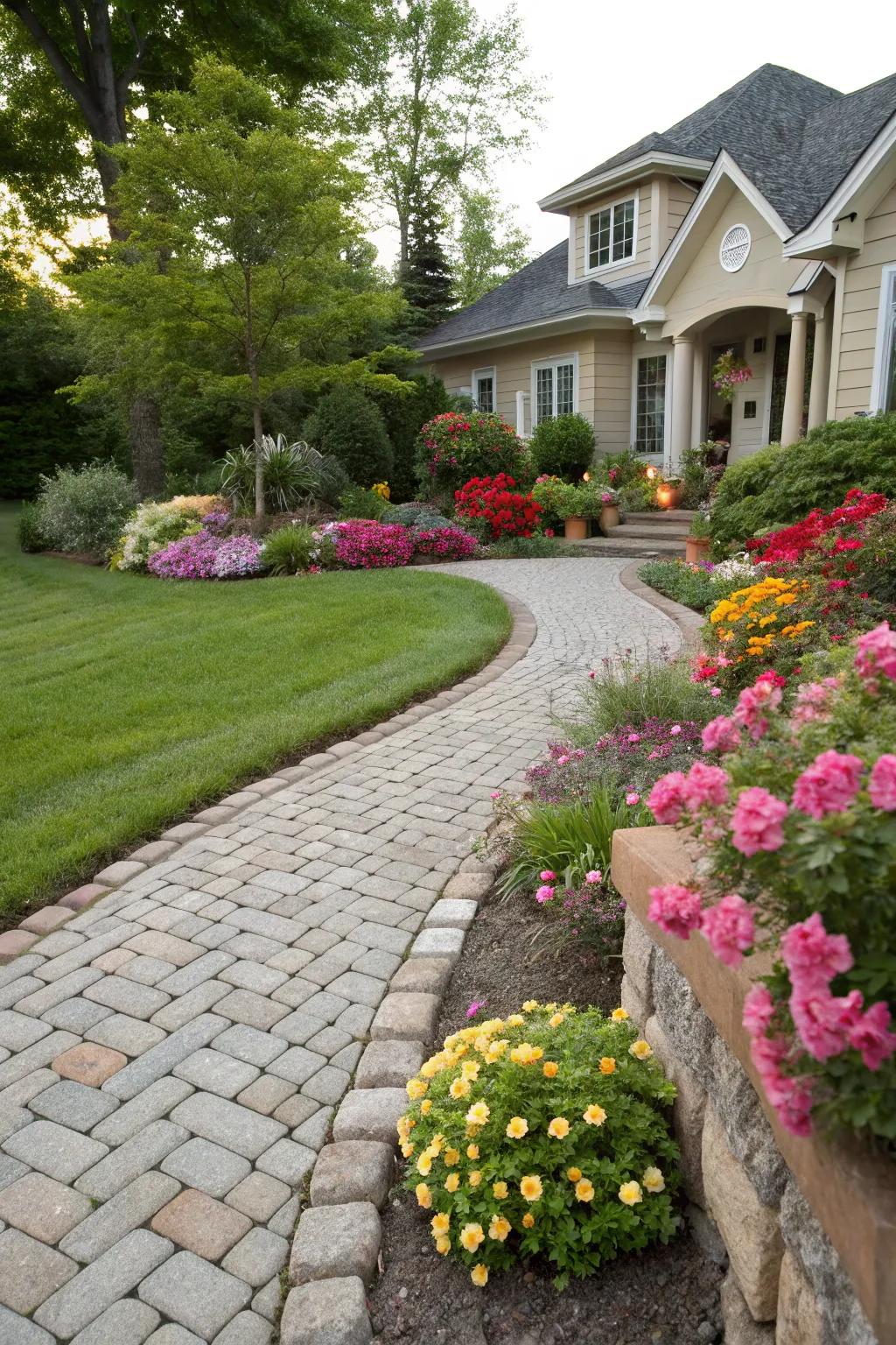Old stone blocks bring classic charm to your home.