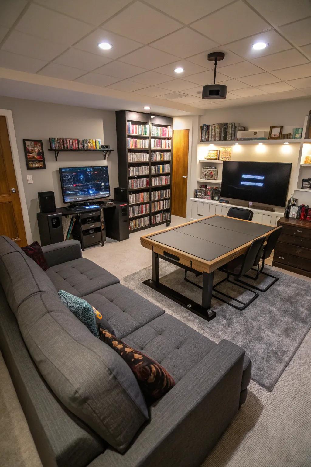 A flexible setup adapts to both pc gaming and efficiency needs.