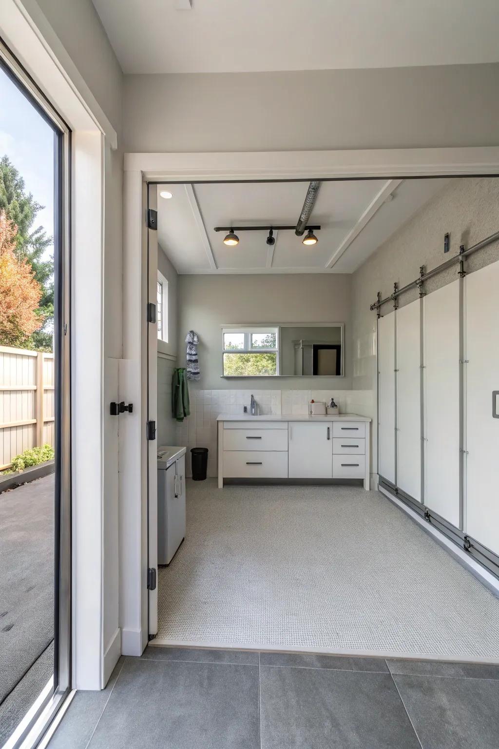 Minimalism provides peace through simplicity and streamlined design.