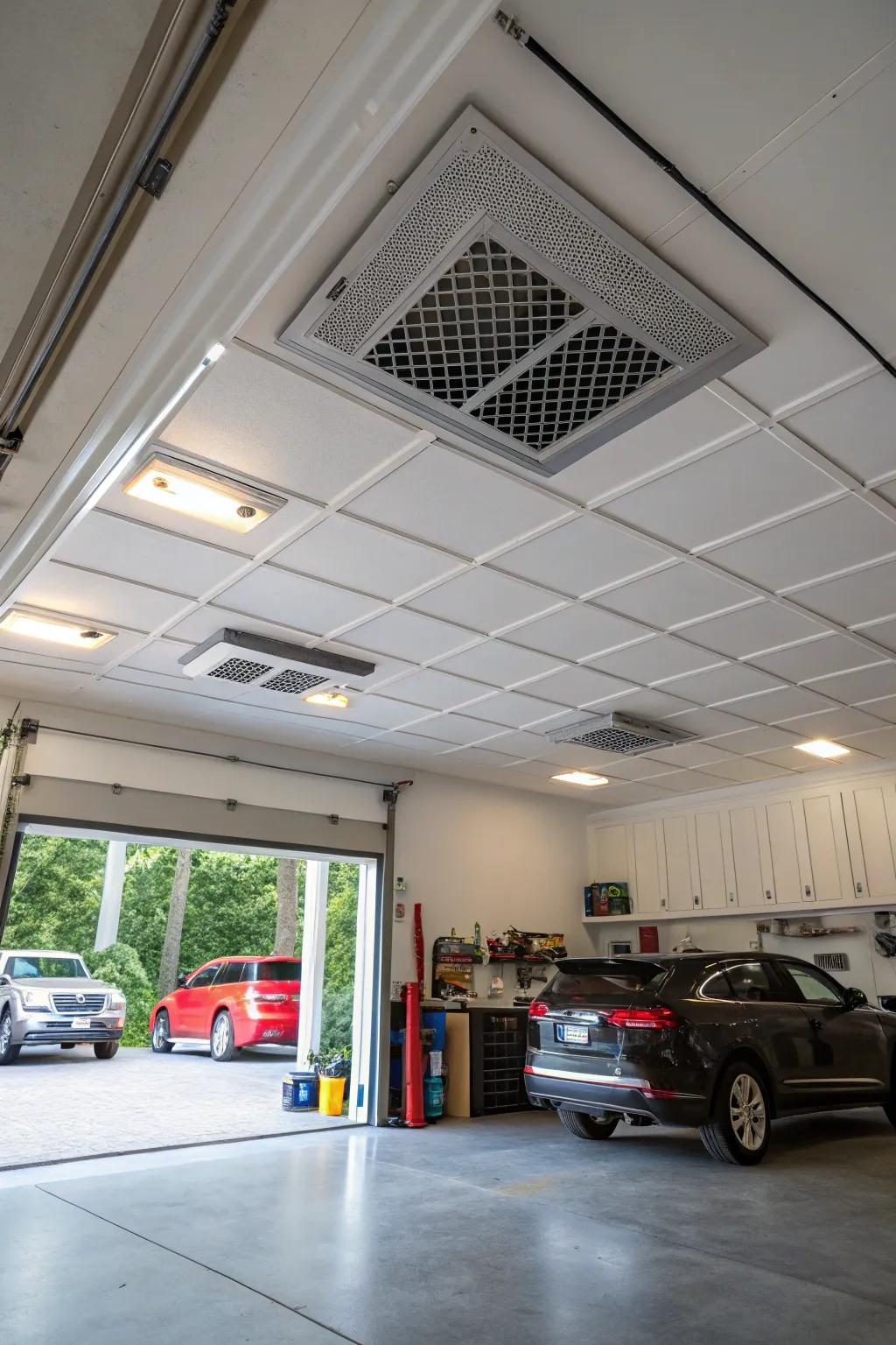 Maintain fresh air with a proper ventilation system.