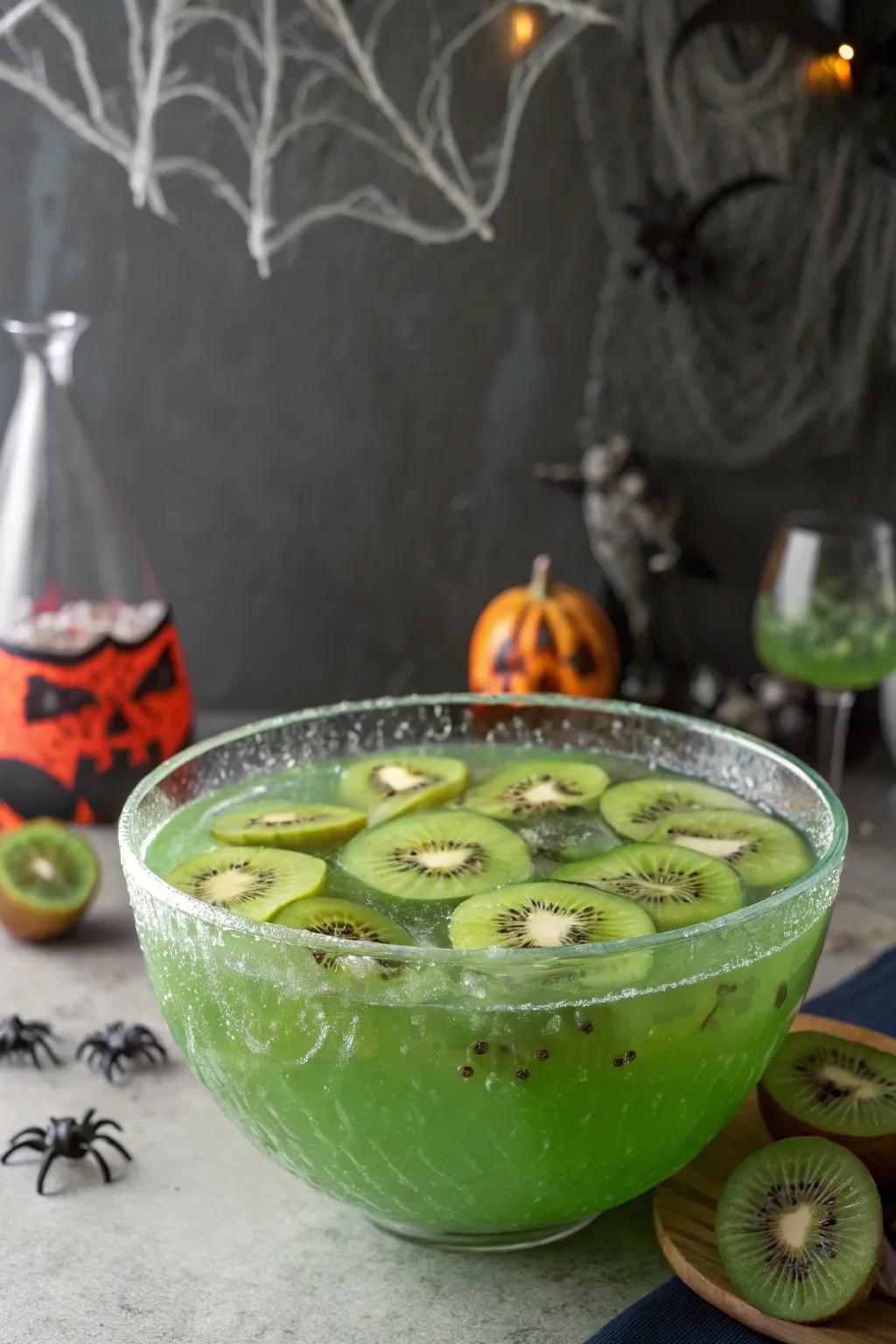 A Ghastly Verdant Elixir sure to charm your guests.