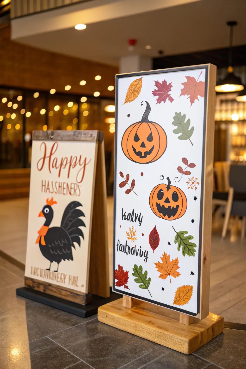 A multipurpose adaptable indicator for spanning seasonal themes.