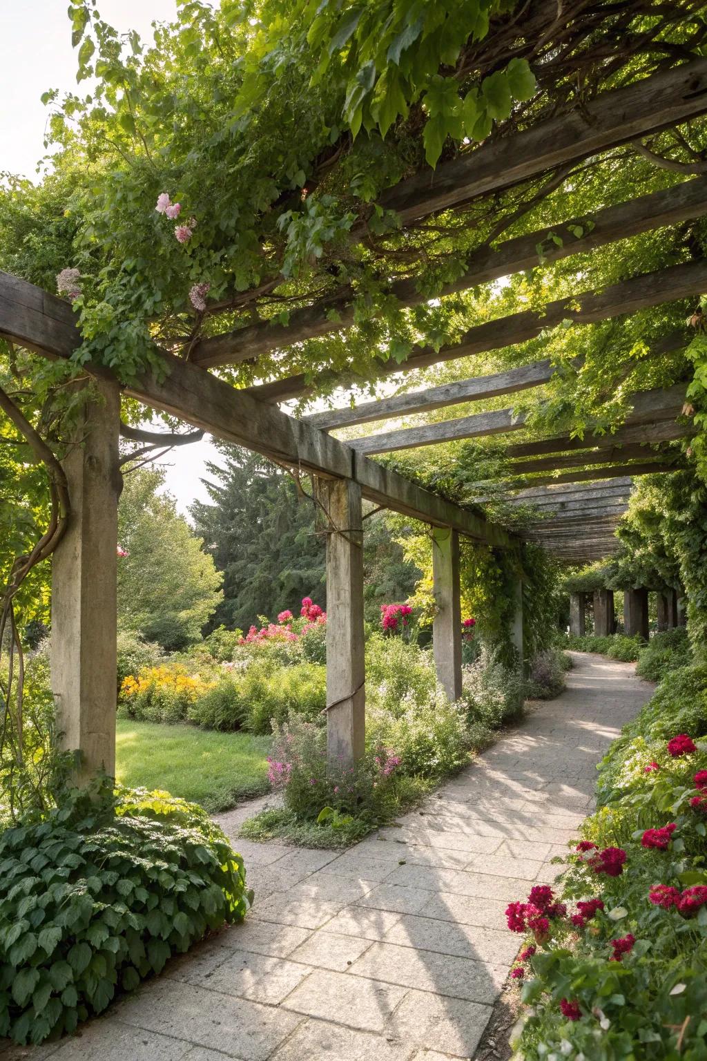 Shade havens provide elegance and refuge to outdoor spaces.