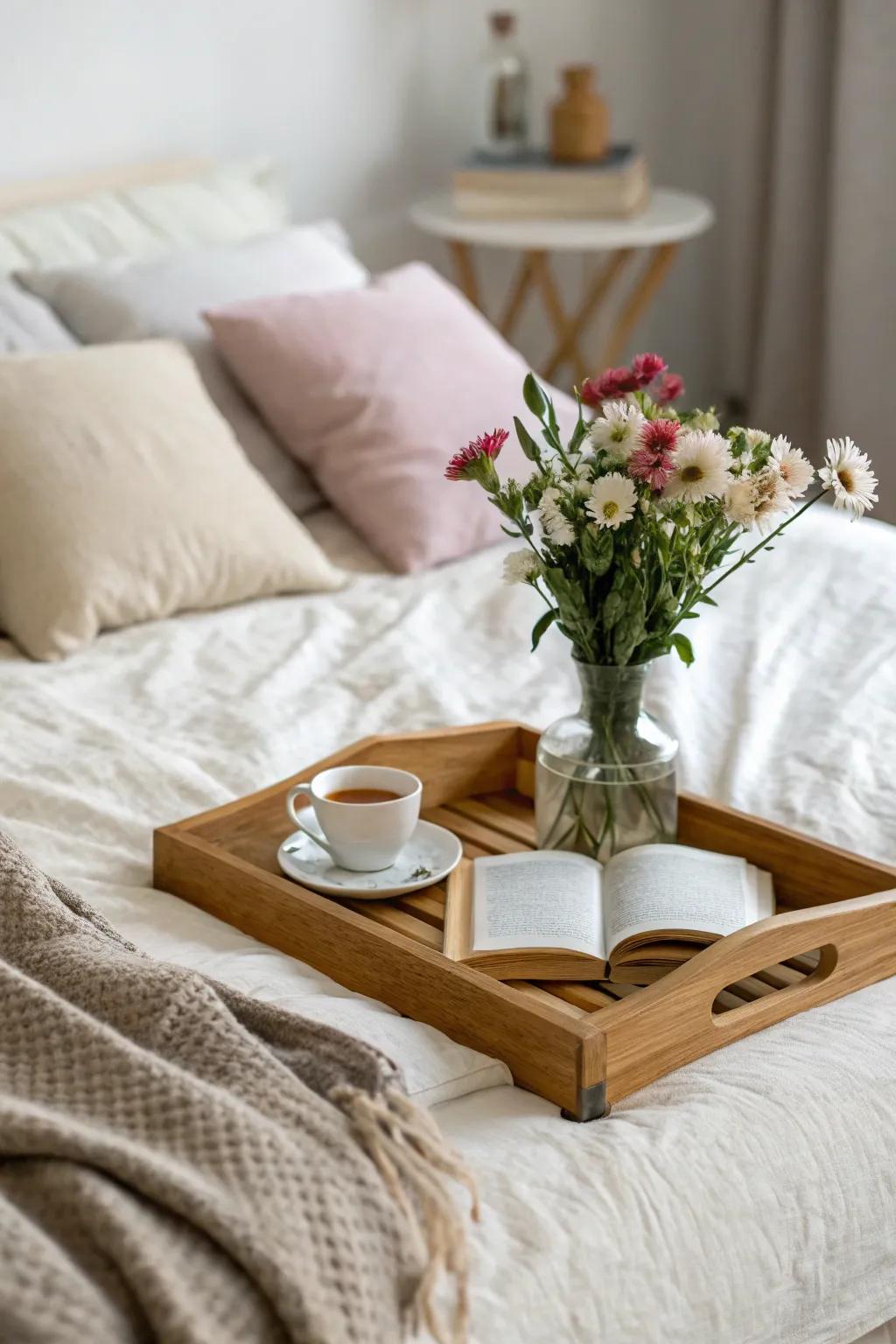 Natural components bring warmth and beauty to your bedroom.