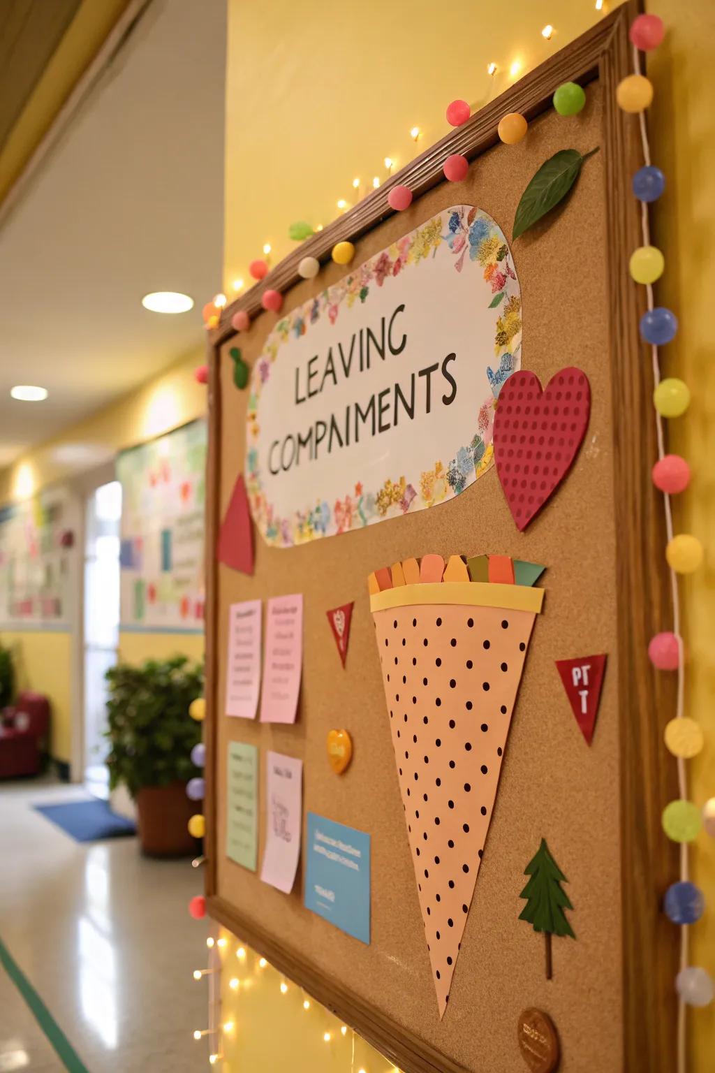 Foster community spirit with a kindness cone.