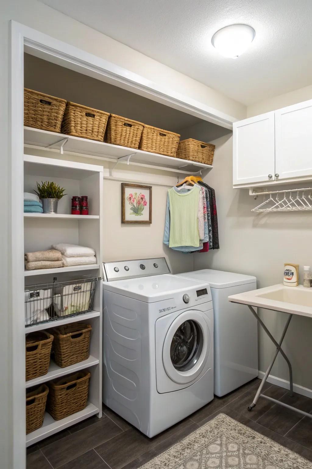 Corner setups make the most of limited space.