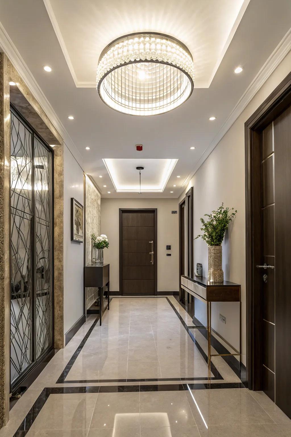 Level mount fixtures present a pristine and modern illumination solution, superlative for compact areas.