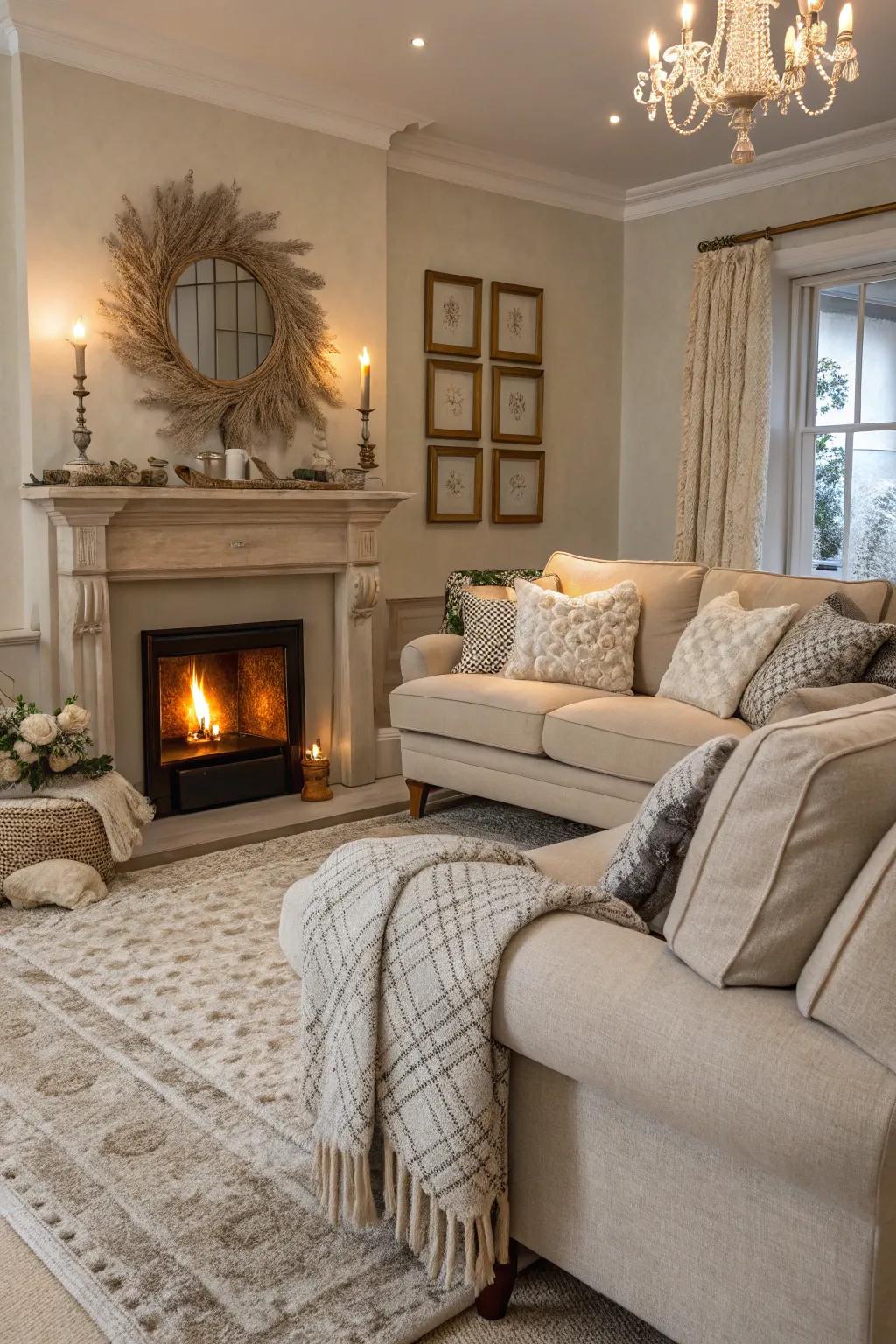 A functional focal point that anchors the room.