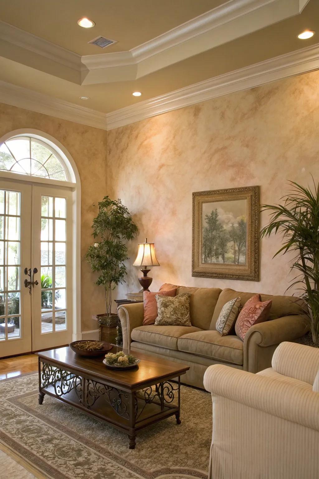 Plaster contributes a timeless refinement to your space.