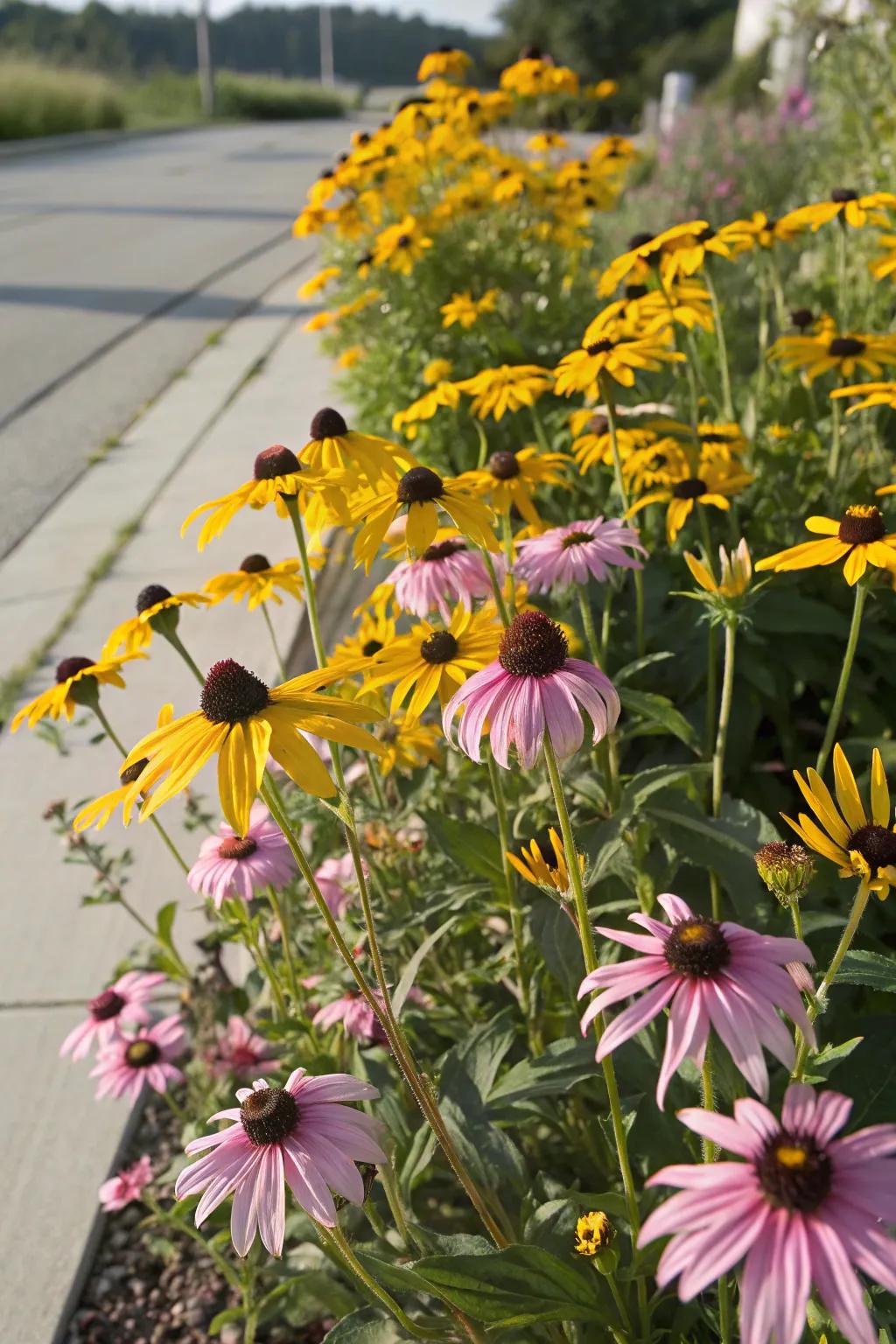 Simple-to-maintain perennials that brighten the garden with minimal effort.
