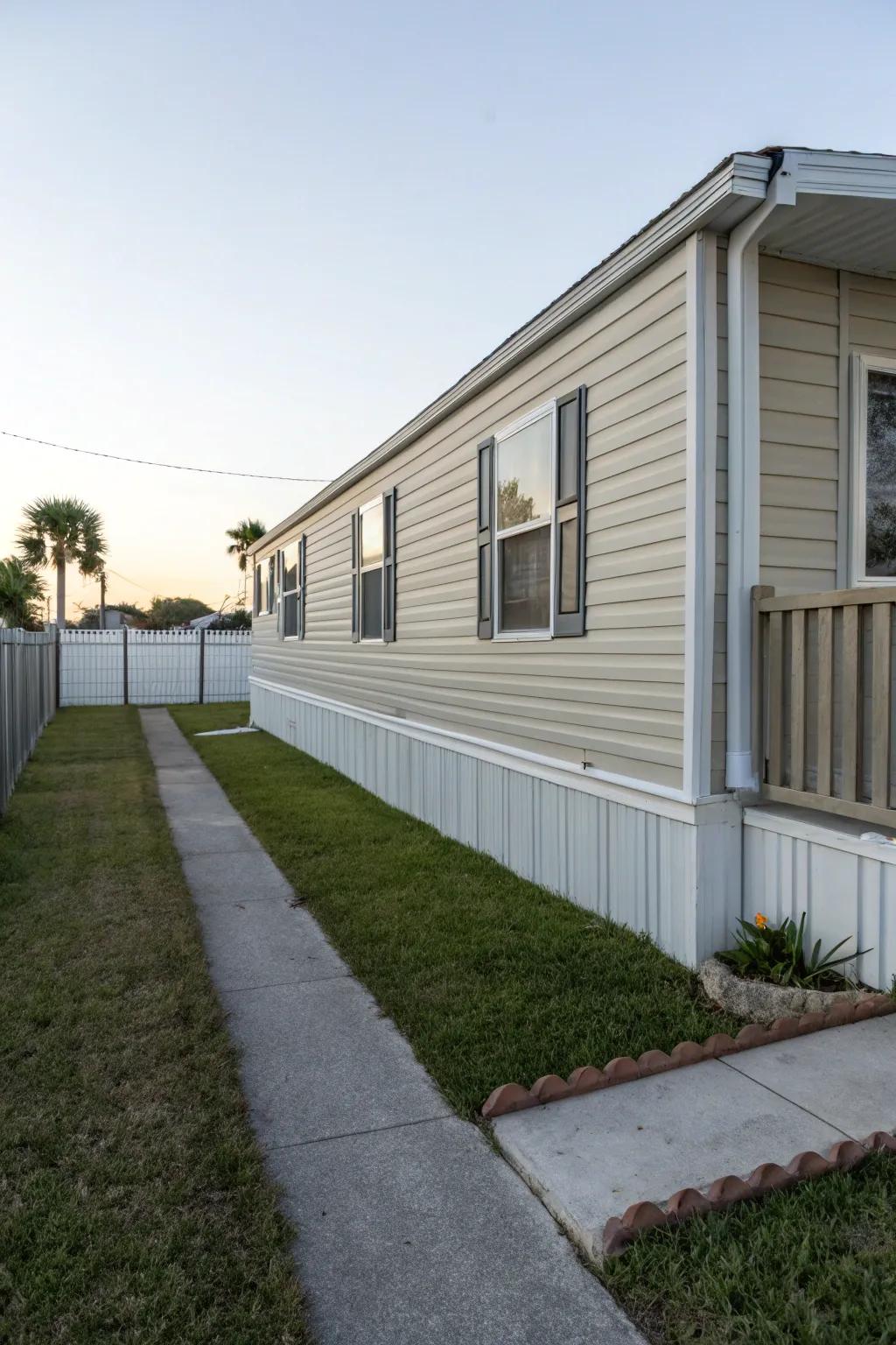 Mineral compound base is a resilient and eco-conscious option.