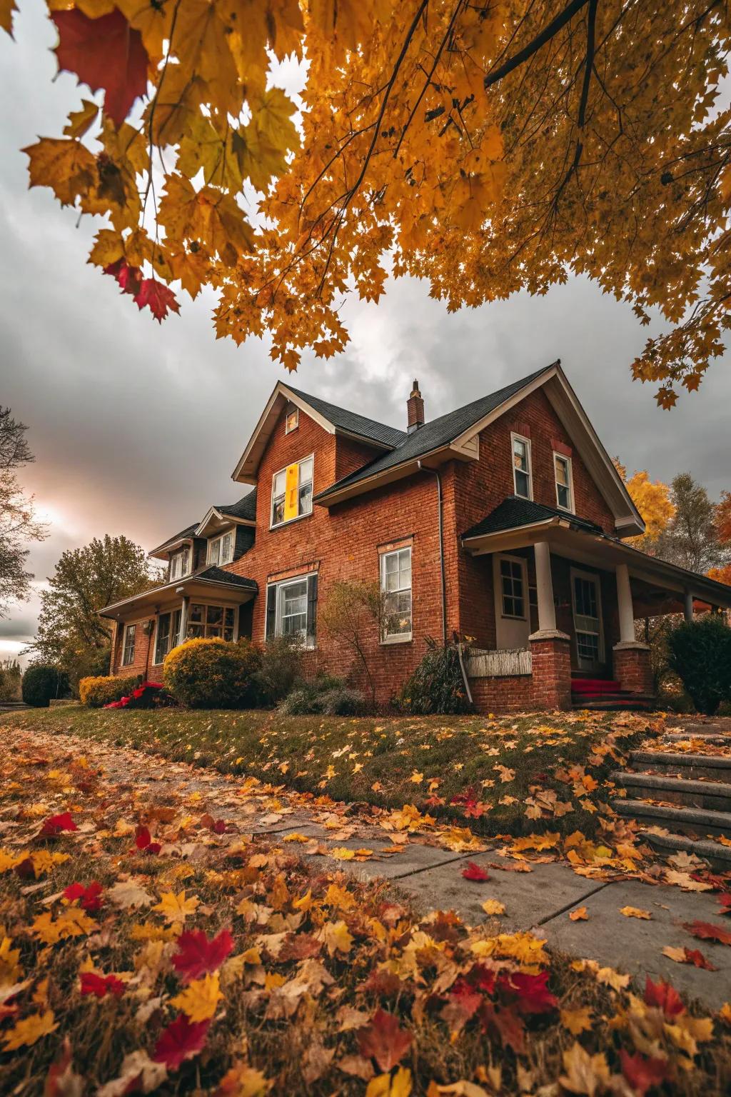 Seasonal colors bring a dynamic and ever-changing look.