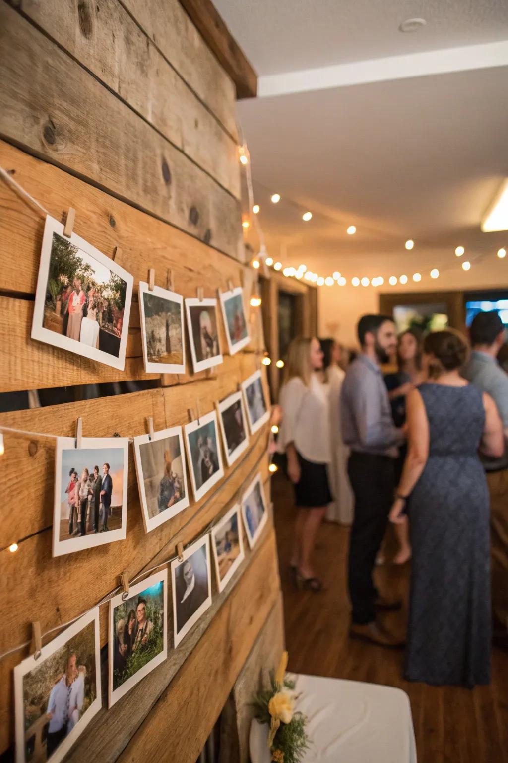 Down-to-earth timber image panels contribute warmth and allure to your décor.