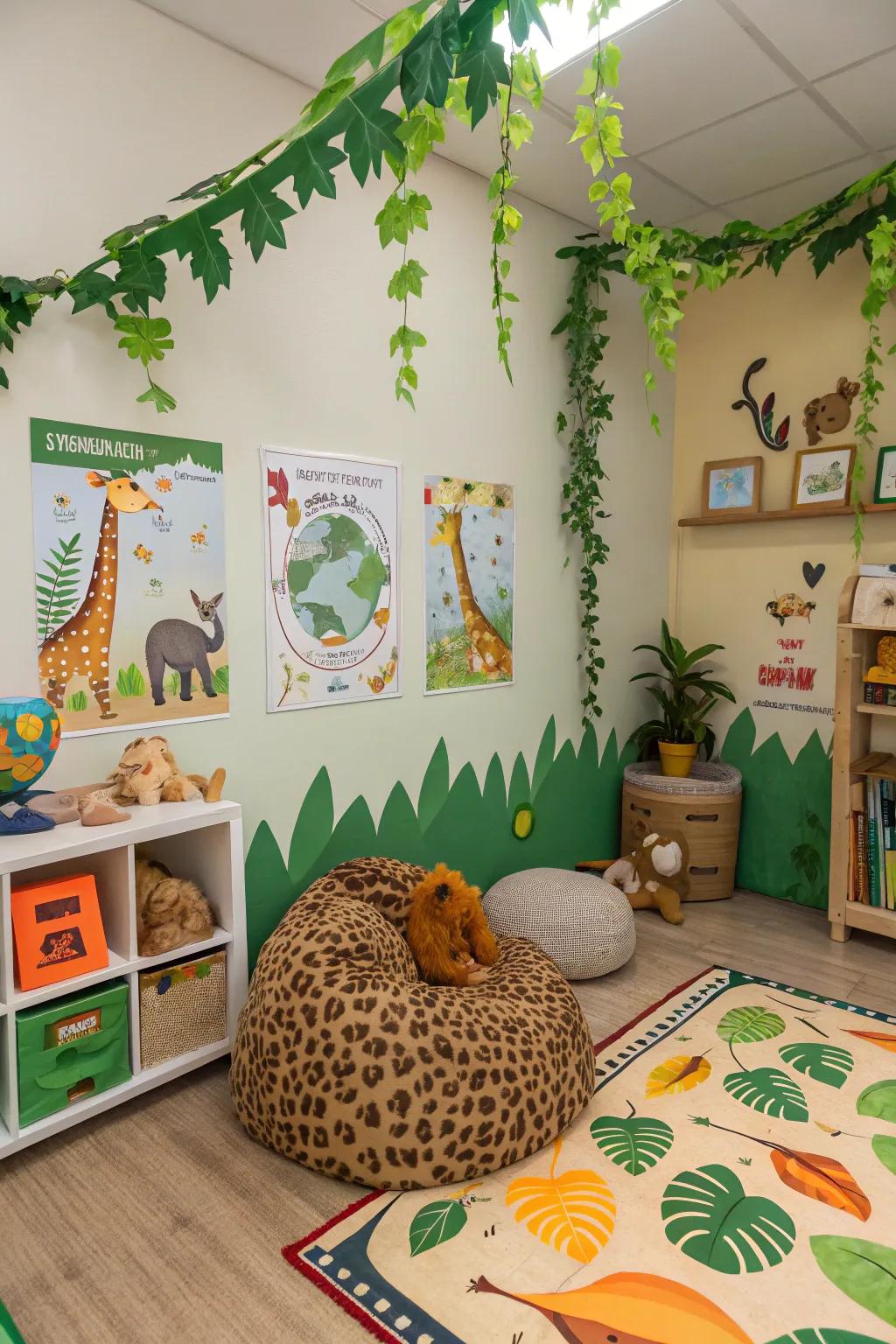 Themed design converts rooms into imaginative adventures.