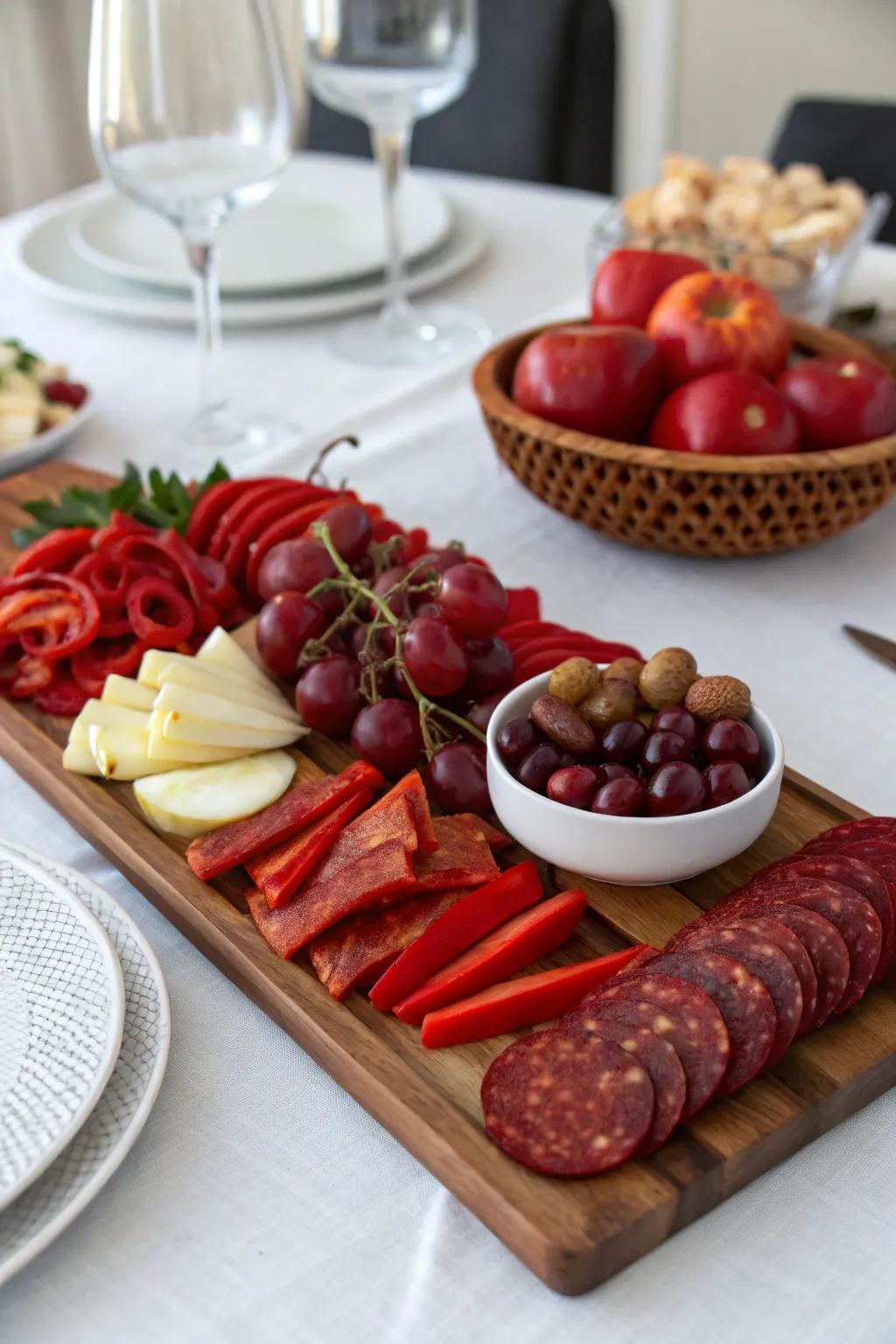 A stylish and tasty centerpiece for your party.