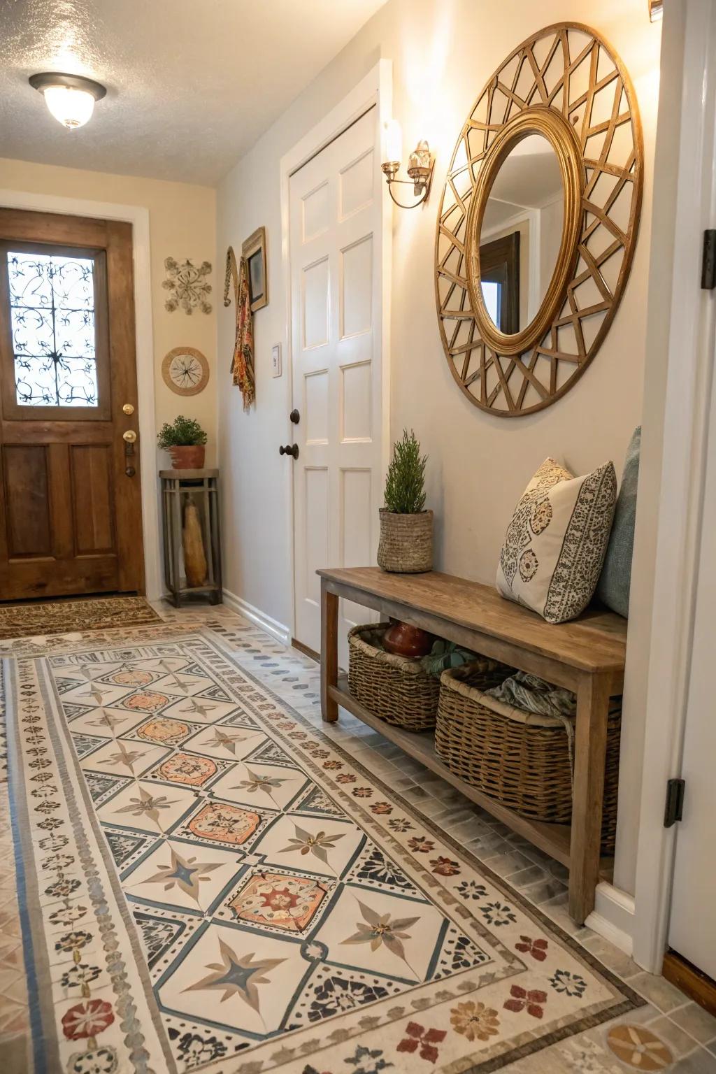 Distinct Complicated Patterns for a Personalized Entrance