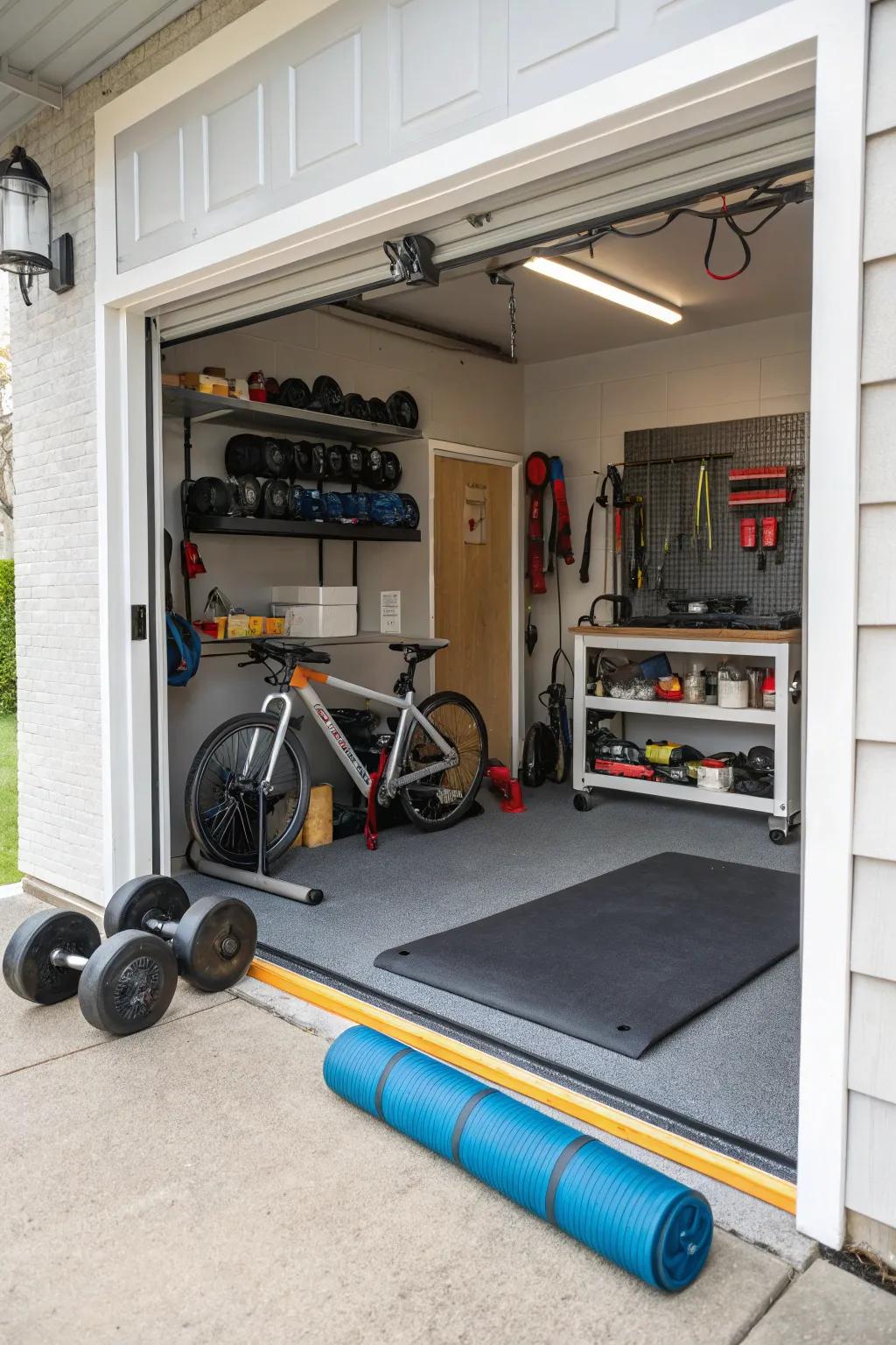 A flexible design makes your garage more than just a storage space.