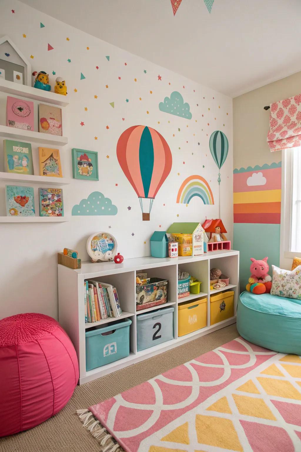 Detachable ornamentation permits effortless updates and personalization.