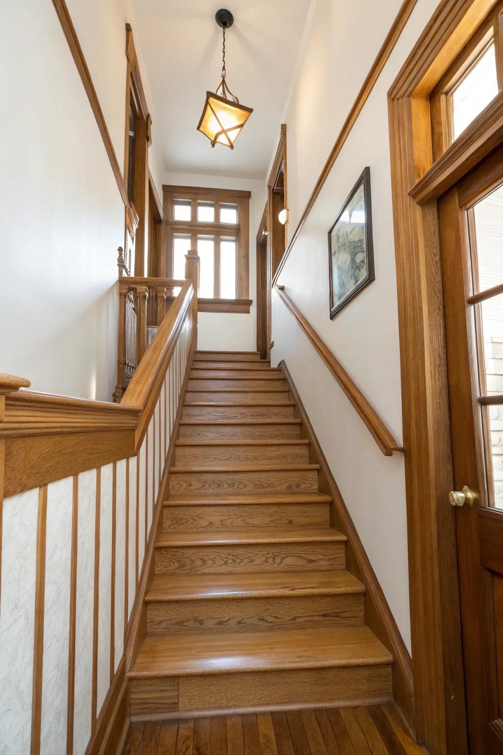 Inherent timber highlights bring warmth and a hint of the natural environment indoors.