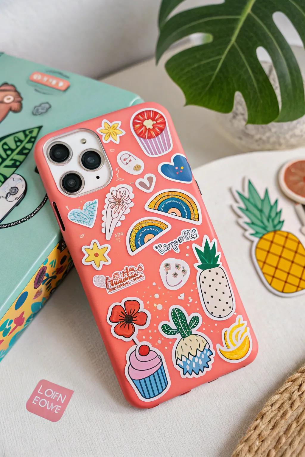 Showcase your style with phone case stickers that express your personality.