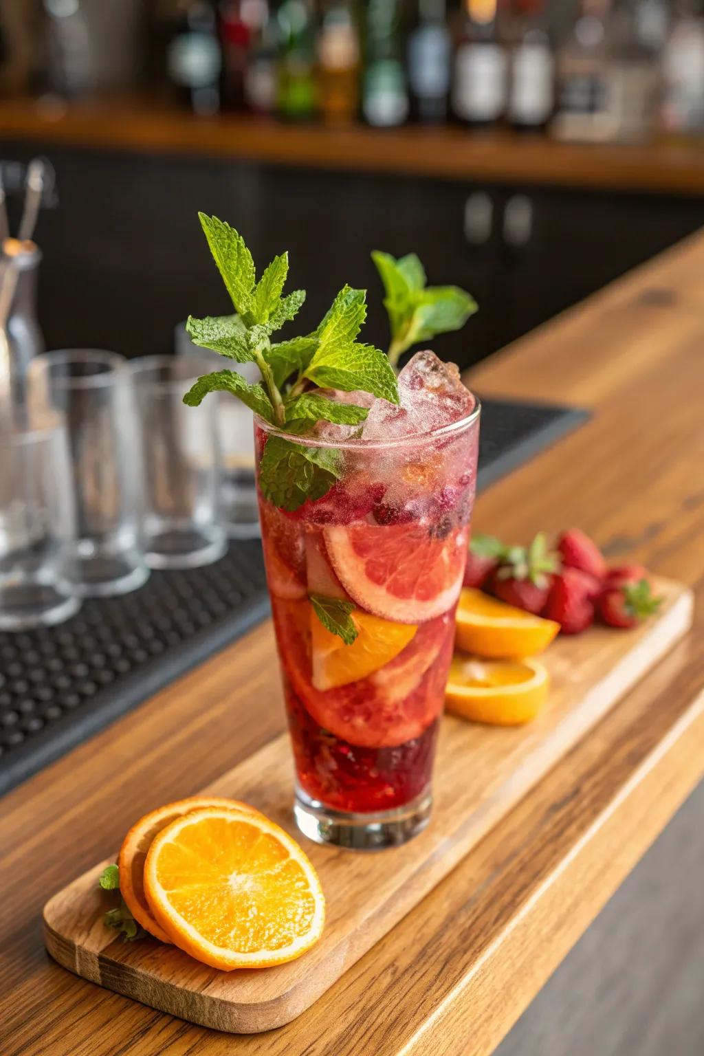 A summer-inspired signature cocktail, ready to impress.