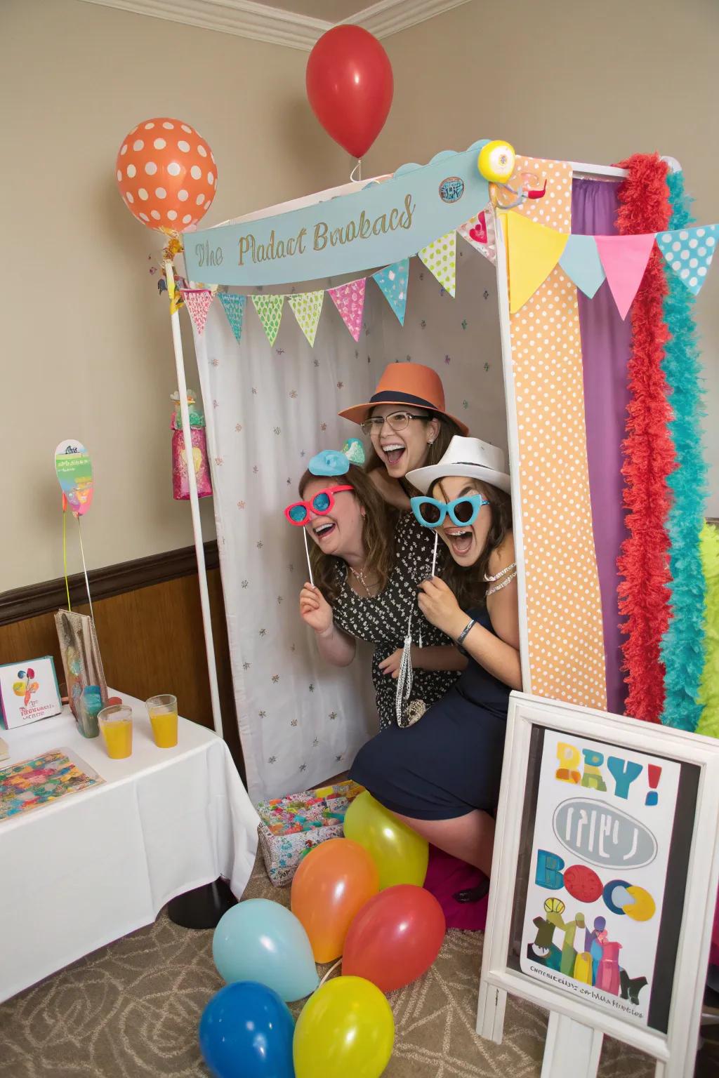 A fun DIY photo station perfect for capturing memories.