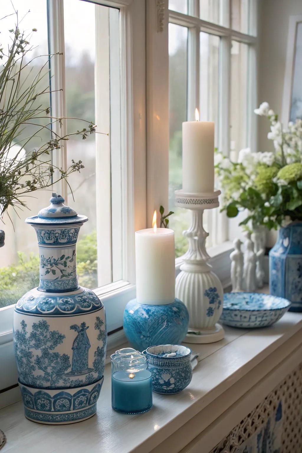 Coordinated colors provide a elegant and harmonious presence.