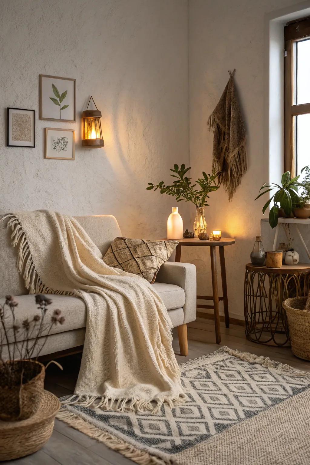 Embrace simplicity with a Nordic winter style.