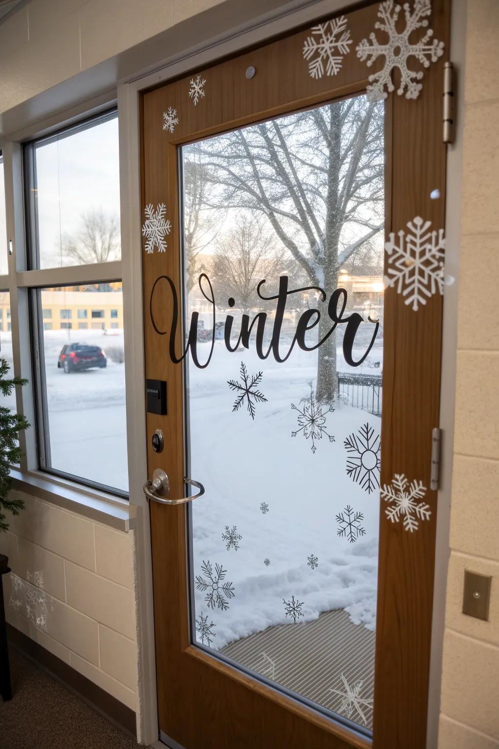 Inspire with a winter paradise excerpt.