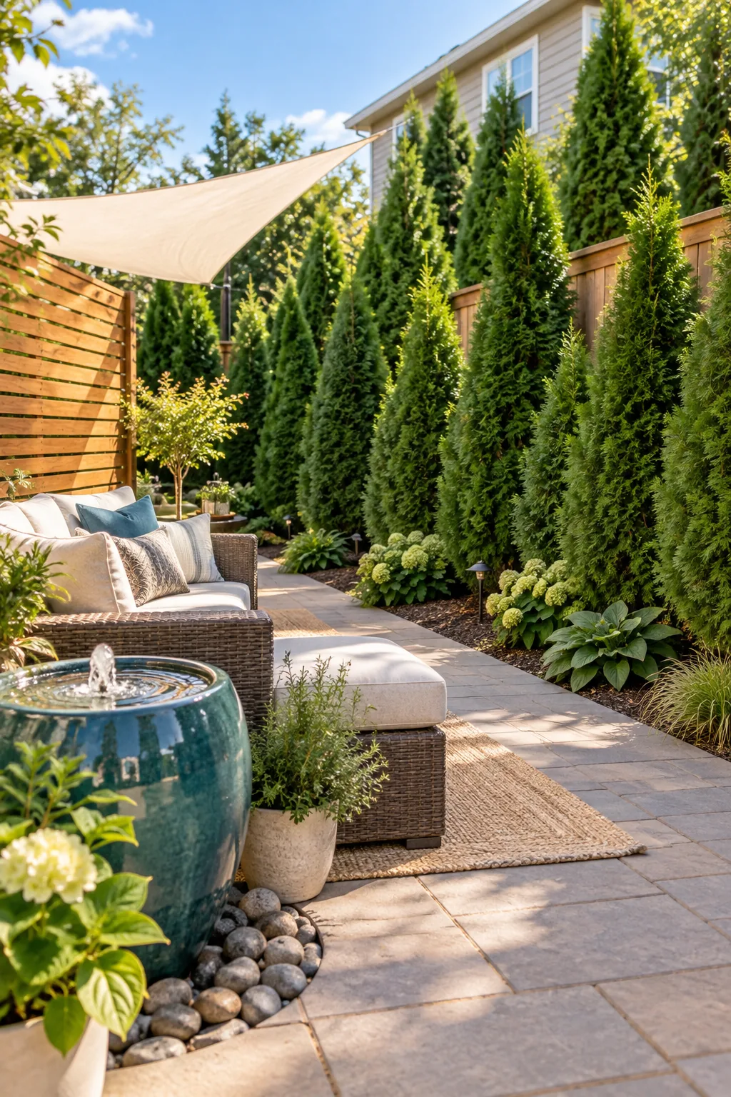 Small Backyard Privacy: The Screen Height & Placement Chart