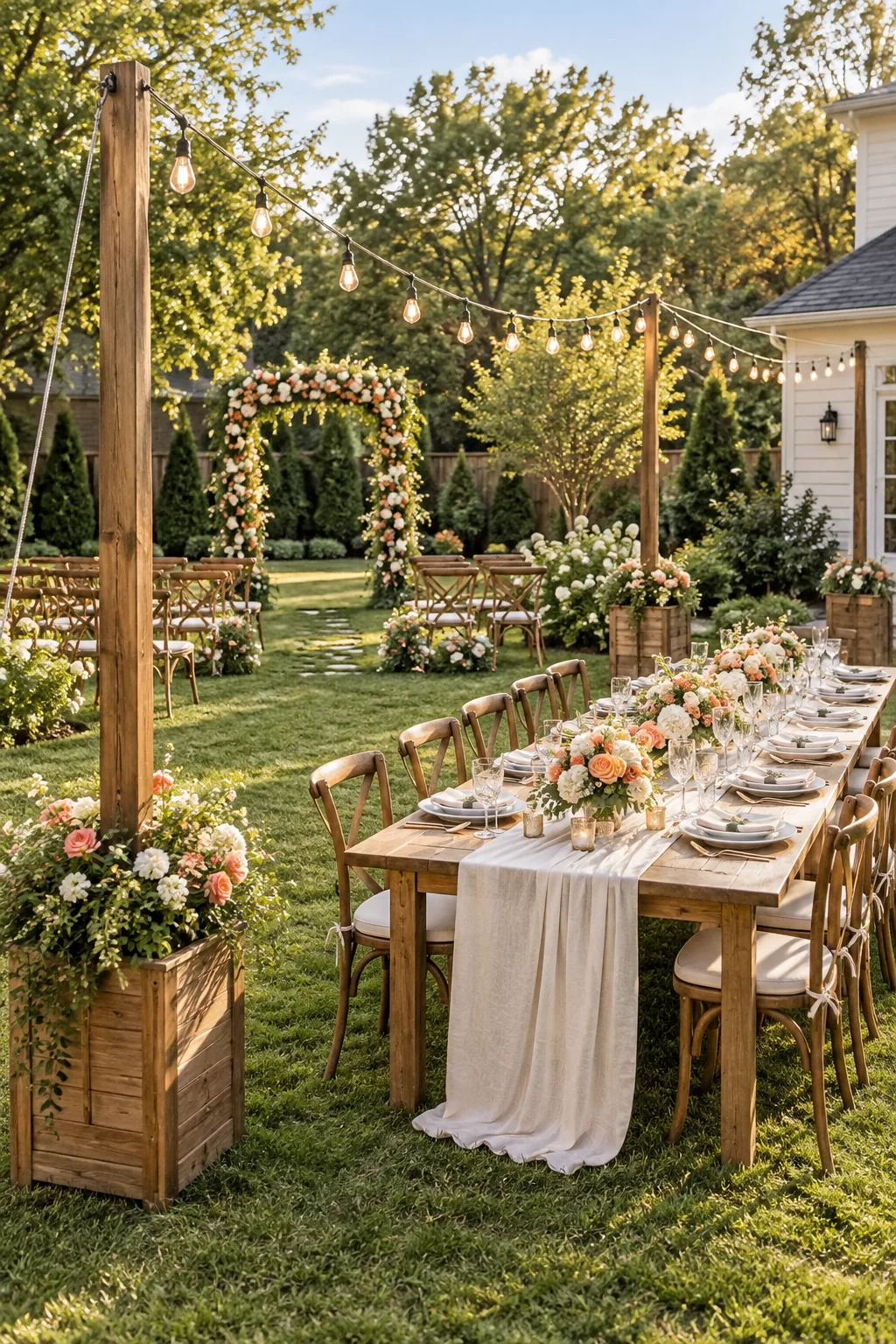 The Ultimate Backyard Wedding Guide and 7-Day Countdown