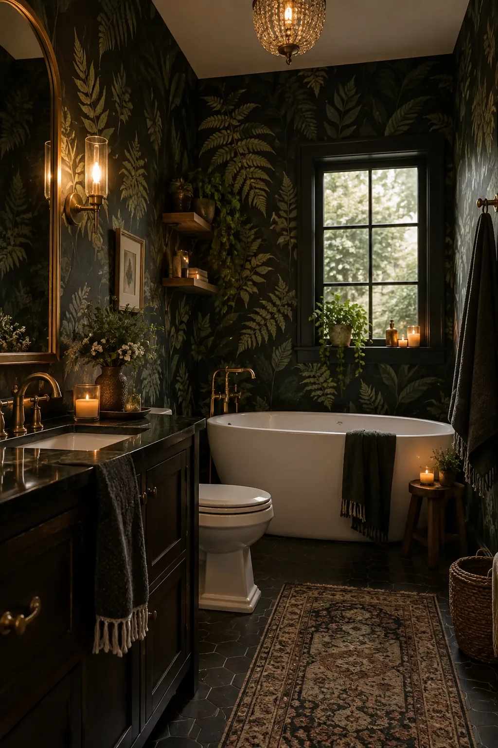 15+ Stunning Bathroom Wallpaper Ideas for Your Home