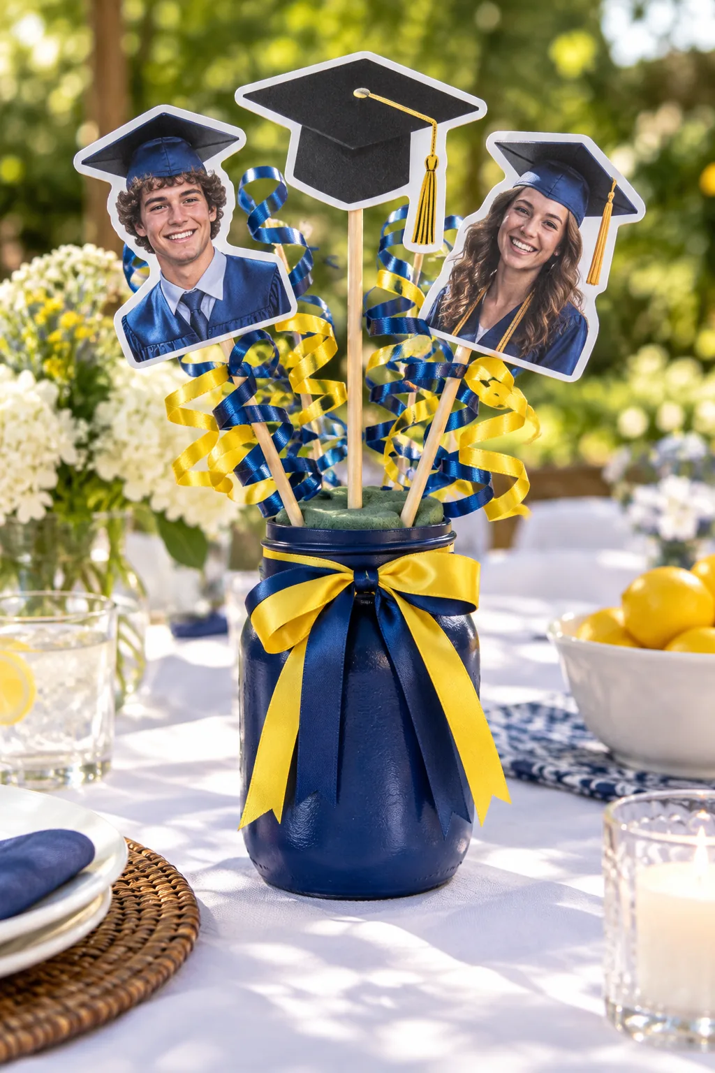 DIY Grad Party Centerpieces: The 12-Table Supply List