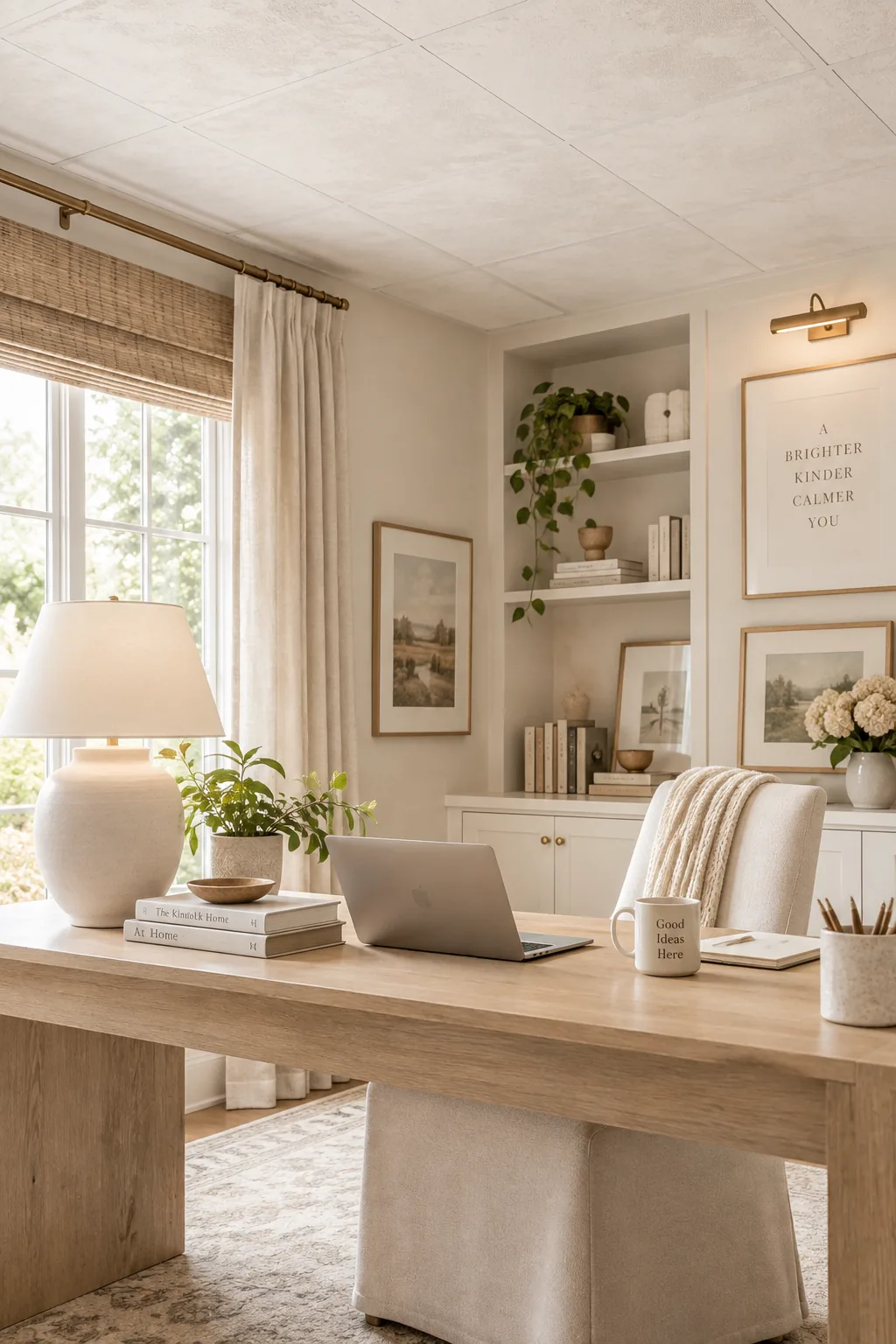 Plaster look drop ceiling tiles
