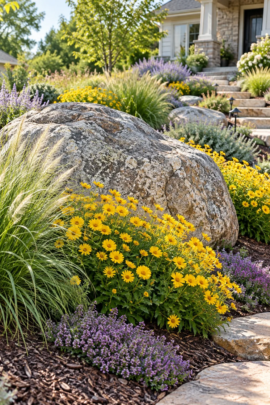 Front Yard Hill Landscaping: The 9-Step Planting Sequence