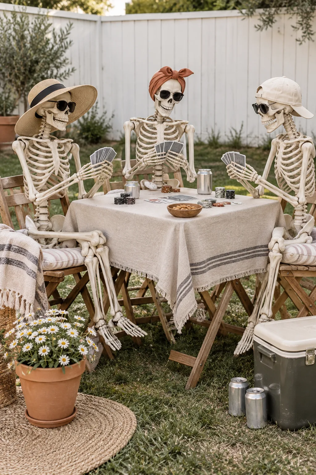 17+ Hilarious Funny Skeleton Yard Display Ideas
