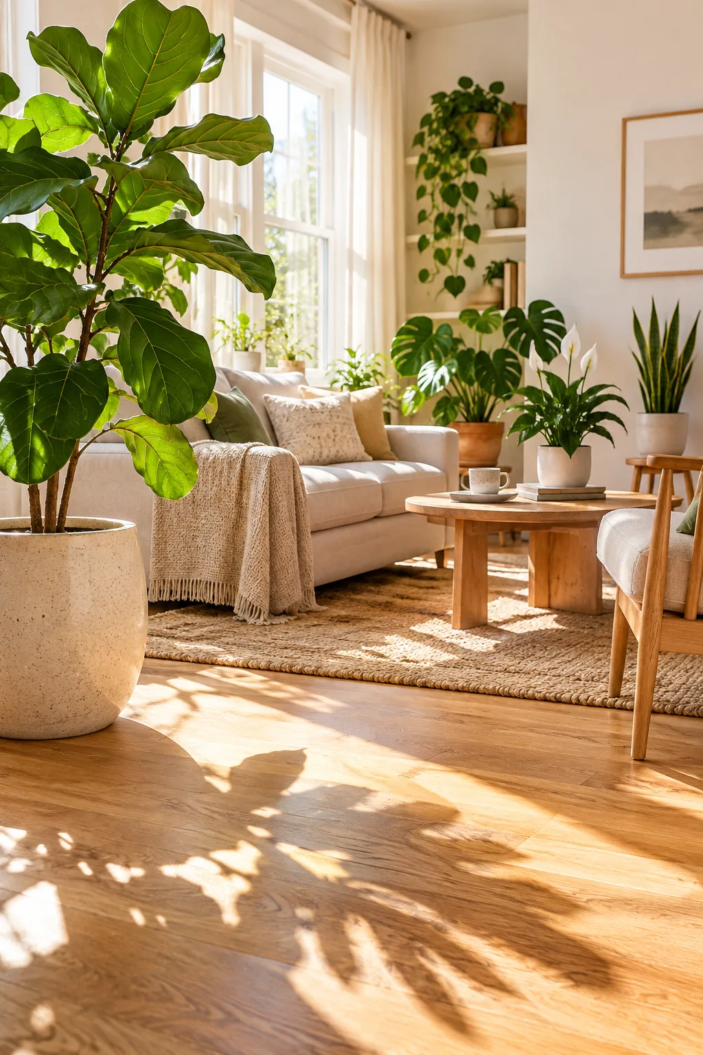 Living Room Plant Decor: Your Light-Spot Matching Guide