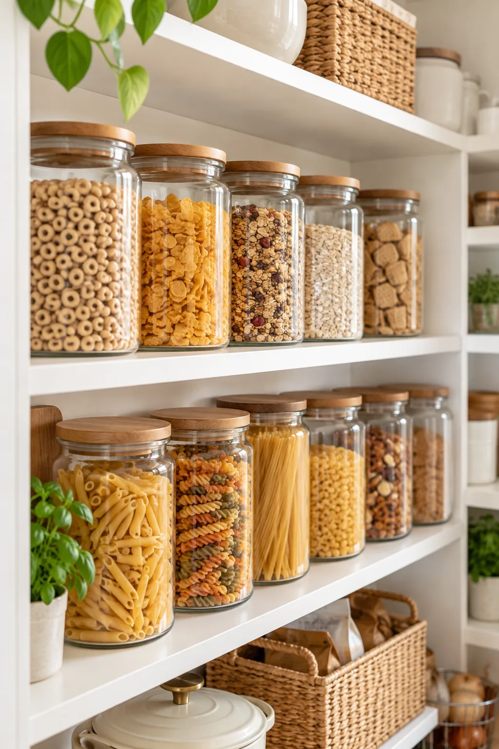 Pantry Organization: The Jar-to-Bag Canister Size Chart